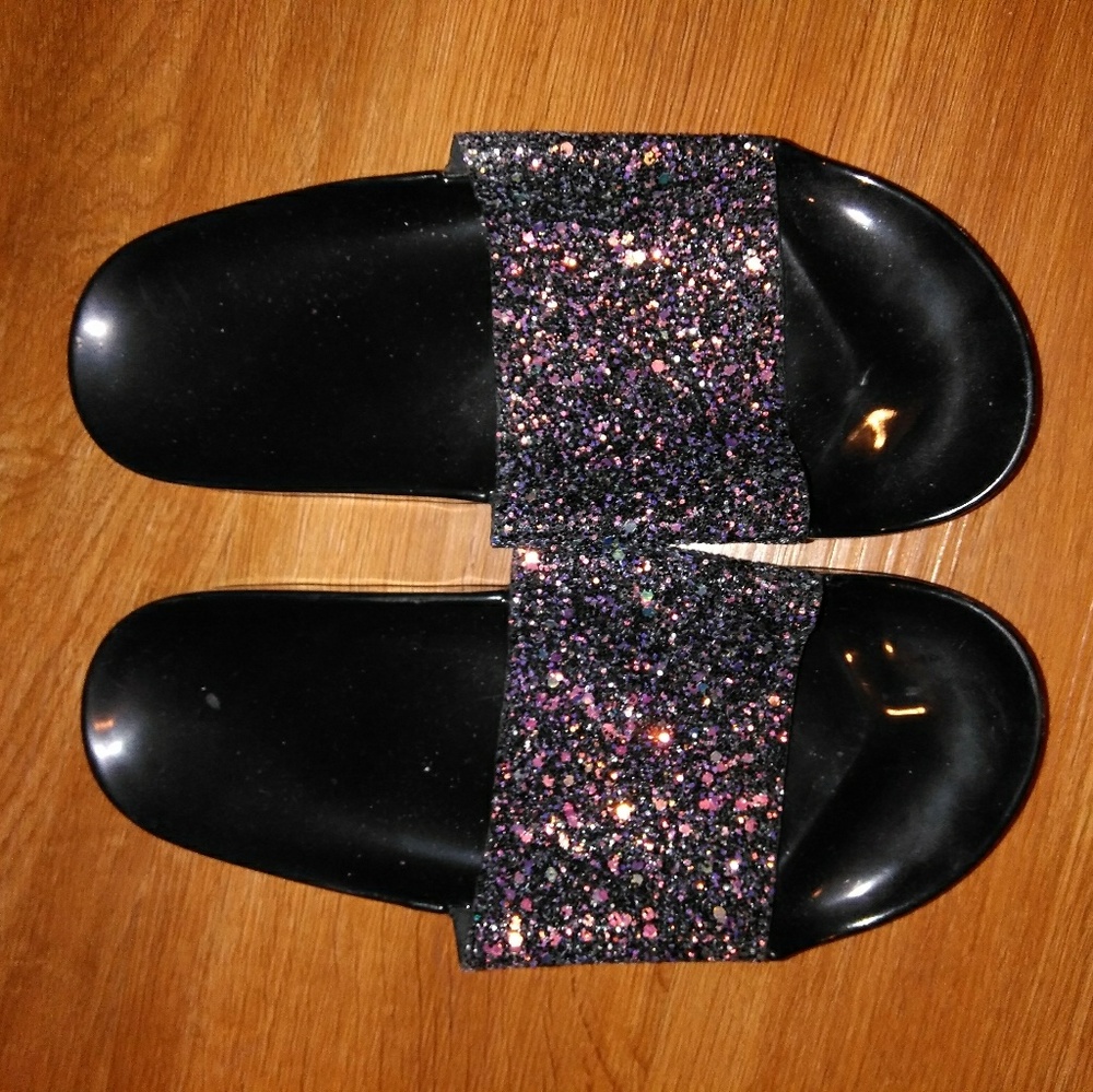 Glitter slides